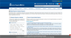 Desktop Screenshot of marketreportsonline.com