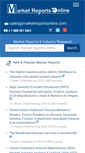 Mobile Screenshot of marketreportsonline.com