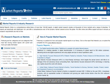 Tablet Screenshot of marketreportsonline.com